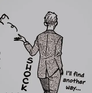 🥜 b60985a1 I'll find another way... cartoon, finding solutions, adversity, strategy whatsapp sticker