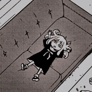 🥜 cb0709dc Anya Forger Spy x Family anime, manga, girl, couch, cute, spy x family, anya forger whatsapp sticker