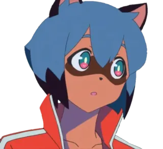 🤭 8595e98b Michiru Kagemori BNA: Brand New Animal アニメ, アンスロ, 獣人, タヌキ, BNA, BNA ビー・エヌ・エー, ミチル, 影森 whatsapp sticker