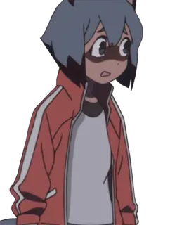 😶 9575bd15 Michiru Kagemori BNA アニメ, タヌキ, BNA, ミチル, 影森 whatsapp sticker