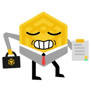 BNB CHAIN telegram stickers