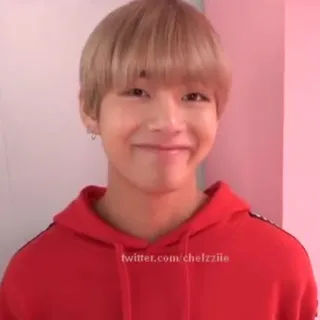 🐚 cf9d6054 twitter.com/chelzziie kpop, v, bts, orang, media sosial telegram sticker