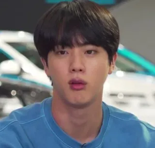 🥢 11884642 Jin kpop, sänger, idol, asiatisch, männlich telegram sticker