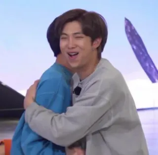 🥢 63cbdbf5 Umarmung, Zuneigung, Freundschaft, Lässig, Porträt, Menschen telegram sticker