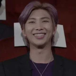 🥢 d8c9d1a1 RM RM, K-Pop, BTS, Musiker, Sänger, Promi telegram sticker