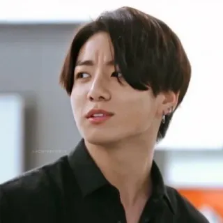 🥢 e49ea68d Jungkook kpop, sänger, musik, mann, porträt, asiatisch telegram sticker