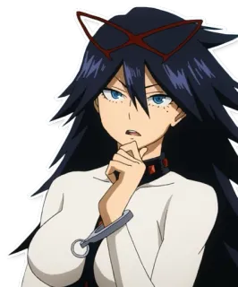 🤔 f1b81814 Midnight My Hero Academia Аниме, Персонаж, Полночь, Моя геройская академия telegram sticker