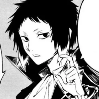 🥥 edf01241 Ryunosuke Akutagawa Bungou Stray Dogs อนิเมะ, มังงะ, ริวโนะสุเกะ อะคุตางาวะ, Bungou Stray Dogs, ตัวละคร, ภาพเหมือน whatsapp sticker