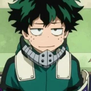 🔥 362ae8d9 Izuku Midoriya My Hero Academia Anime, Manga, My Hero Academia, Izuku Midoriya, Deku, Personnage telegram sticker