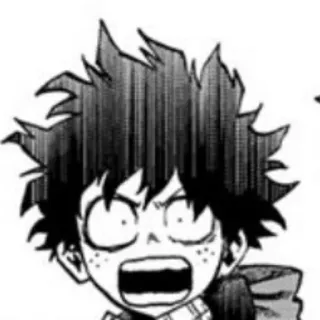 🔥 555f933c Izuku Midoriya My Hero Academia Anime, Manga, My Hero Academia, Izuku Midoriya, Deku, Shonen, Héros telegram sticker