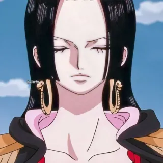 @stikeranimex - boa hancock telegram stickers