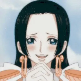 🌙 f7e3f68c Boa Hancock One Piece Anime, One Piece, Boa Hancock, Waifu whatsapp sticker