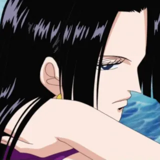 😒 26f1daf1 Boa Hancock One Piece Anime, One Piece, Boa Hancock, Piratenkaiserin, Stark telegram sticker