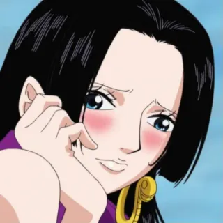 Boa Hancock @StickersofAnime telegram stickers