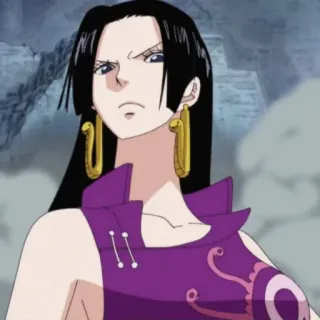 😒 ea85237c Boa Hancock One Piece Anime, Manga, Frau, Pirat, Kaiserin, Boa, Hancock telegram sticker