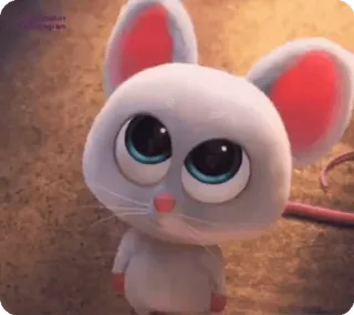 🌟 1335eb5e ratón, lindo, animal, dibujos animados telegram sticker