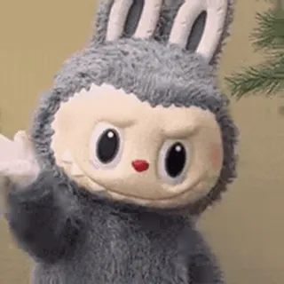 🖐 7bf10375 conejo, lindo, conejito, animal, disfraz, mascota telegram sticker