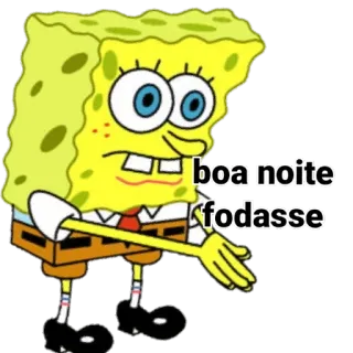 Bob Esponja memes fodase whatsapp stickers