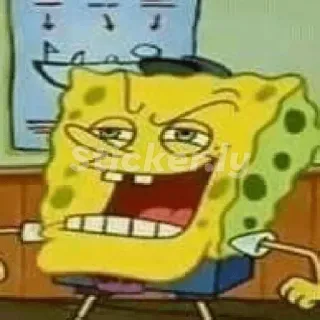 Bob esponja memes @gabrielnbcunha whatsapp stickers