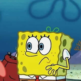 🍔 885eaa29 SpongeBob SpongeBob SquarePants dessin animé, Spongebob, drôle, animation, Nickelodeon, mème telegram sticker