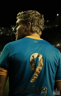 9⃣ 2f4b5a21 PALERMO Jugador de fútbol, Futbolista, Atleta, Camiseta, Número 9, Palermo telegram sticker