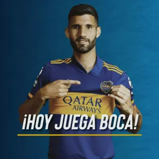 📸 53c08451 ¡HOY JUEGA BOCA! fútbol, fútbol, deportes, Boca Juniors, Argentina telegram sticker