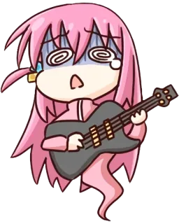 @dangokimochi Bocchi the Rock! telegram stickers