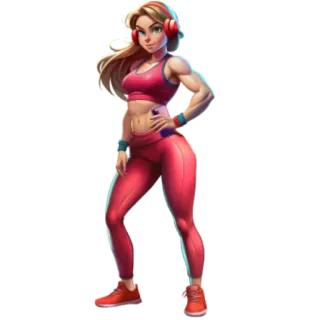 👏 9b572ee7 Fitness, Workout, Übung, Fitnessstudio, Stark, Muskel, Frau, Sportlich whatsapp sticker