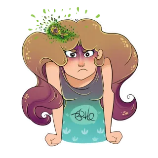 Boho telegram stickers