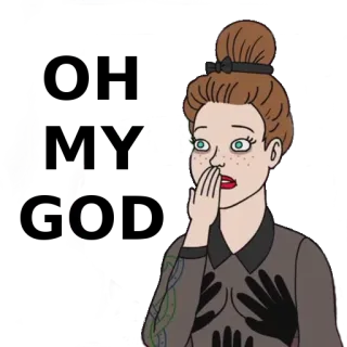 😱 952cdc84 Sarah Lynn BoJack Horseman cartoon, sad, celebrity, bojack horseman, character telegram sticker