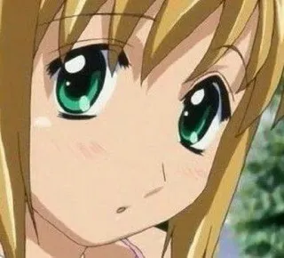 🚗 09fad497 Anime, Mädchen, Cartoon, Niedlich, Augen whatsapp sticker