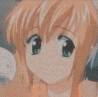 🚗 ed512e68 Anime, Mädchen, traurig, süß, Cartoon, Manga whatsapp sticker