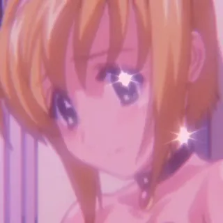 🍦 f447a57f Anime, Mädchen, Blond, Süß whatsapp sticker