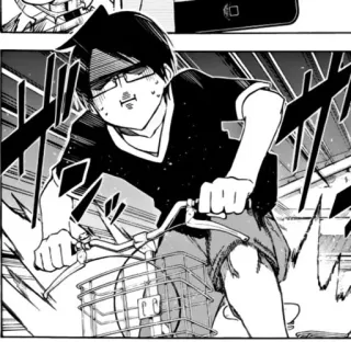 😶 bf984bf1 Anime, Manga, Sepeda, Anak laki-laki, Karakter, Komik, Seni telegram sticker