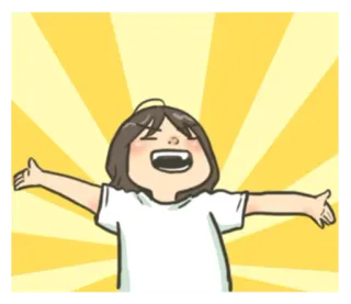 😆 f8571798 Phim hoạt hình, Vui vẻ, Niềm vui, Tích cực telegram sticker