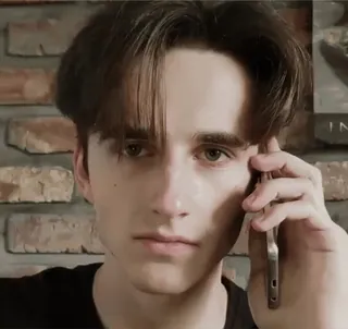 😤 14630d32 人, 男人, 电话, 通话, 说话, 肖像, 特写, 脸 telegram sticker