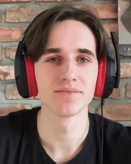 😂 dd48e300 男人, 耳机, 肖像, 自拍 telegram sticker