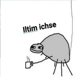 😭 c757d736 Iltim ichse laba-laba, kopi, kartun, lucu, meme telegram sticker