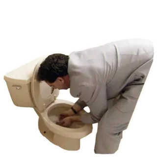 🙁 f64396f7 váter, vómito, enfermo, hombre, baño whatsapp sticker