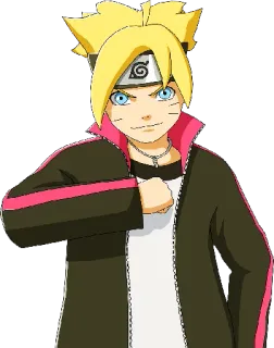 🤝 218b8597 Boruto Uzumaki Boruto アニメ, ボルト, うずまき, キャラクター, 漫画 telegram sticker