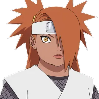 😐 77ce4f8a アニメ, マンガ, キャラクター, 女性, 忍者 telegram sticker