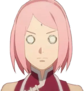 😱 980c10cd Sakura Naruto 春野サクラ, アニメ, マンガ, ナルト, 忍者, キャラクター telegram sticker