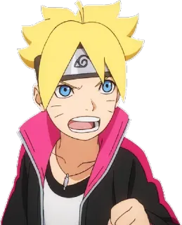 😠 a1346bf6 Boruto Uzumaki Boruto アニメ, ボルト, ナルト, うずまき, キャラクター telegram sticker