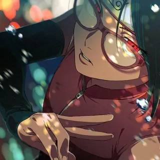 ✨ 140702a4 Anime, Gadis, Karakter, Seni, Ilustrasi telegram sticker