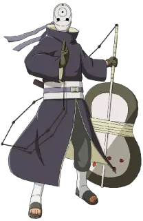 😏 4511021f Tobi/Obito Uchiha Naruto Аниме, Манга, Персонаж, Ниндзя, Тоби, Обито Учиха, Наруто telegram sticker