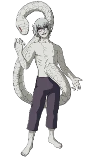 🐉 846d4623 Kabuto Yakushi Naruto Аниме, Змея, Кабуто, Наруто, Персонаж telegram sticker