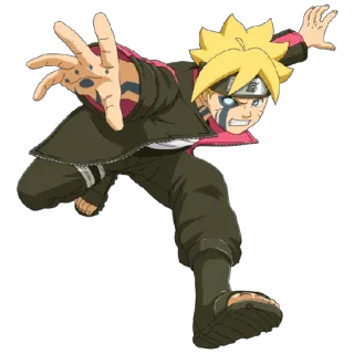 😈 9bdba453 Boruto Uzumaki Boruto Аниме, Боруто, Ниндзя, Персонаж, Манга telegram sticker