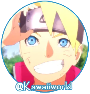 @kawaiiworld Boruto💕✨ telegram stickers