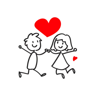 🤩 f68a24c1 Pixel art, Hati, Seni digital, Cinta, Siluet telegram sticker