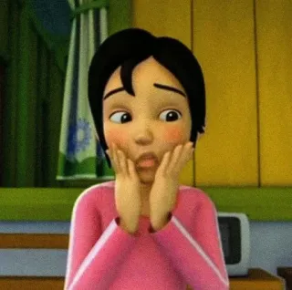 🏴 681e55bc Kartun, Karakter, Gadis, Lucu, Animasi telegram sticker